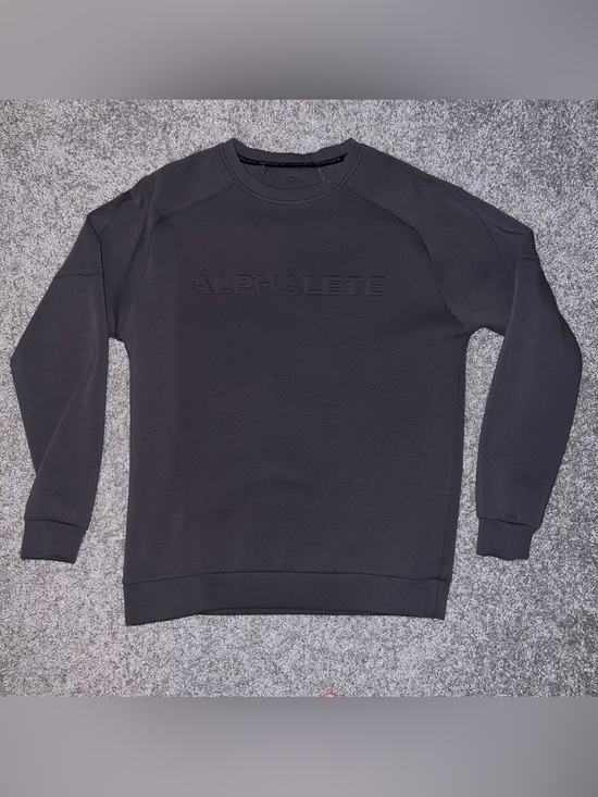 Alphalete Other - Alphalete Black Embossed Logo Crewneck